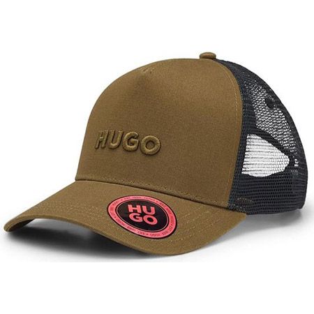 🧢 HUGO Marsel-Trucker Cap mit Mesh-Einsätzen für 25€ (statt 35€)