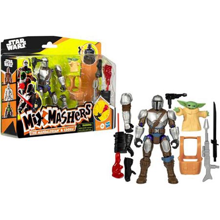 🚀 Star Wars MixMashers Mandalorianer & Grogu Figur-Set für 7,99€ (statt 15€)