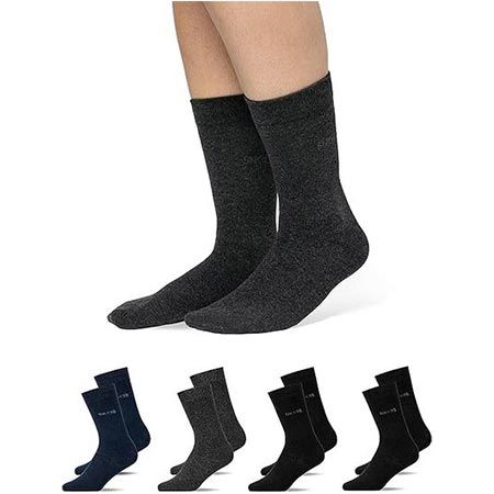 🧦 4er Pack Snocks Business Socken aus Bio-Baumwolle für 22,49€ (statt 33€)