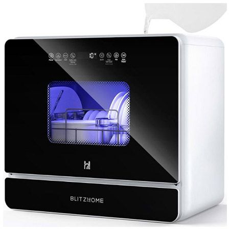 🍽️ Blitzhome Mini Geschirrspüler mit 9 Programme für 230,99€ (statt 330€)