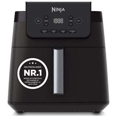 🍟 Ninja AF170EU Heißluftfritteuse, 6,2L für 99,99€ (statt 111€)