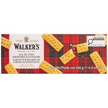 🍪 4x Walkers Butter Shortbread Fingers, 150g für 11,36€ (statt 16€)