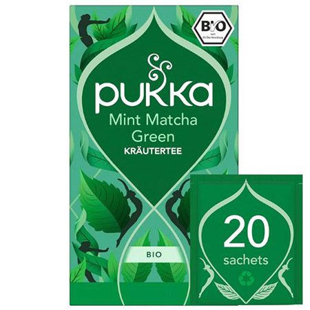 🍵 20er Pack Pukka Bio Kräutertee Mint Matcha Green für 2,99€ (statt 5€)