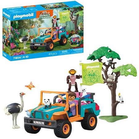 🛻 Playmobil 71854 Animals & Friends Bunter Geländewagen für 19,99€ (statt 32€)