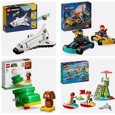 🫰🏻 -40% Rabatt ab 2 LEGO Mini-Bausets – Technic, Creator, City & mehr