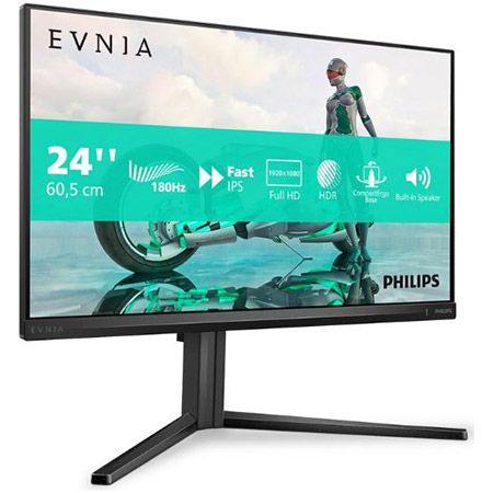🖥️ Philips Evnia 24″ Full HD Gaming Monitor mit 180 Hz, 1ms für 89€ (statt 109€)