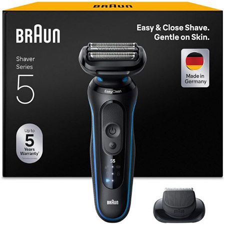 🪒 Braun 52-B1200si Series 5 Rasierer mit Trimmer für 79,99€ (statt 106€)