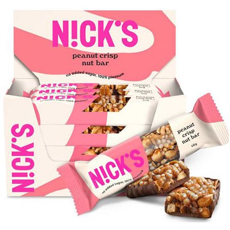 🍫 12er Pack NICKS Crisp Nut Bar Peanut Riegel ab 12,84€ (statt 19€)