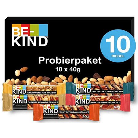 🌰 10er Pack BE-KIND Probierpaket 5 Sorten ab 13,11€ (statt 20€)