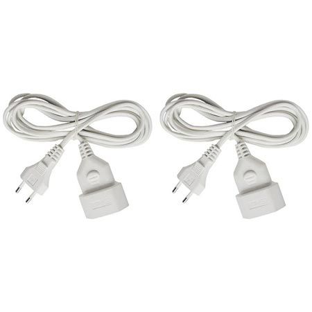 🔌 2er Pack Brennenstuhl Kunststoff-Verlängerungskabel, 5m für 7€ (statt 11€)