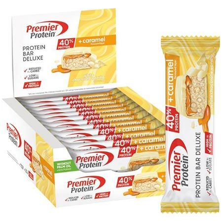 🍫 12er Pack Premier Protein White Chocolate Vanilla Proteinriegel ab 14,18€ (statt 20€)