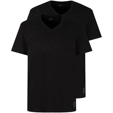 👕 2er Pack Tom Tailor T-Shirt mit V-Ausschnitt ab 9,90€ (statt 19€)