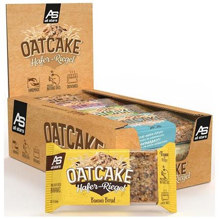 🍫 12er Pack All Stars Oatcake Hafer-Riegel Mix-Box, 80g ab 17,88€ (statt 27€)