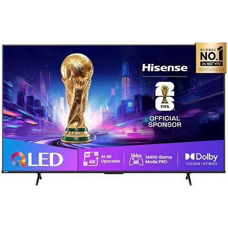 📺 Hisense 85E7Q PRO 85″ 4K QLED Smart TV mit 144Hz für 999€ (statt 1.149€)