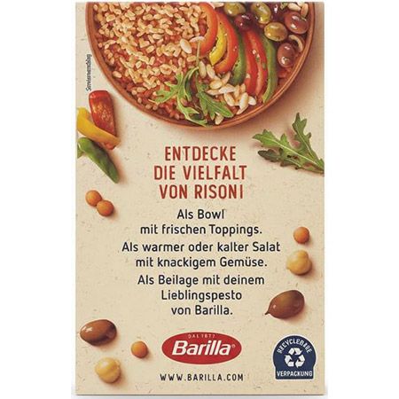 đ Barilla Risoni aus Rote Linsen & Kichererbsen, 300g ab 2,96⏠(statt 4âŹ) đ Barilla Risoni aus Rote Linsen & Kichererbsen, 300g ab 2,96⏠(statt 4âŹ)