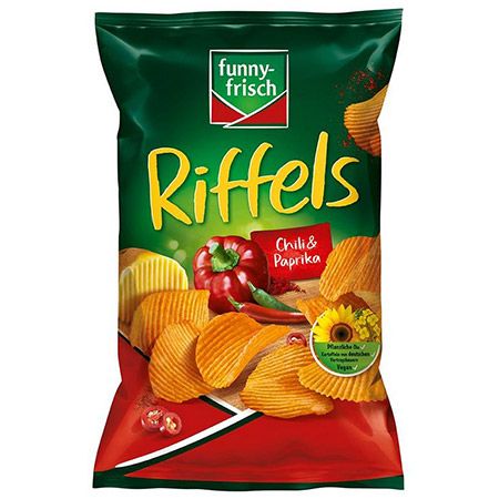 🔥 10er Pack Funny Frisch Riffels Chili & Paprika, je 150g ab 9,40€ (statt 22€)