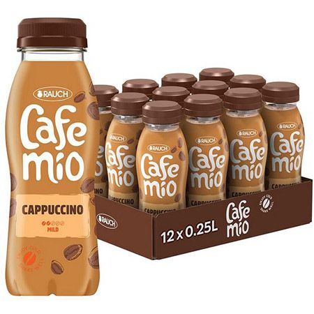 ☕ 12 x Rauch Cafemio Cappuccino Eiskaffee To-Go, 250ml ab 14,60€ (statt 21€)