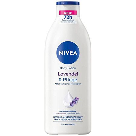 🧴 3x Nivea Body Lotion Lavendel & Pflege Creme, 400ml ab 9,80€ (statt 15€)
