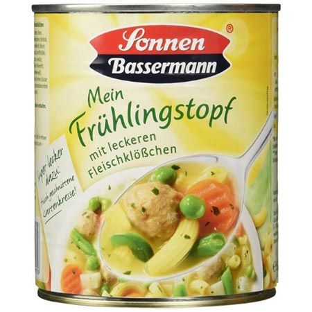 🍲 4x Sonnen Bassermann Frühlingstopf mit Fleischklößchen, 800g ab 11,36€ (statt 14€)