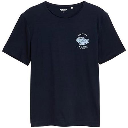 👕 Tom Tailor T-Shirt mit Brustprint für 11,89€ (statt 21€)