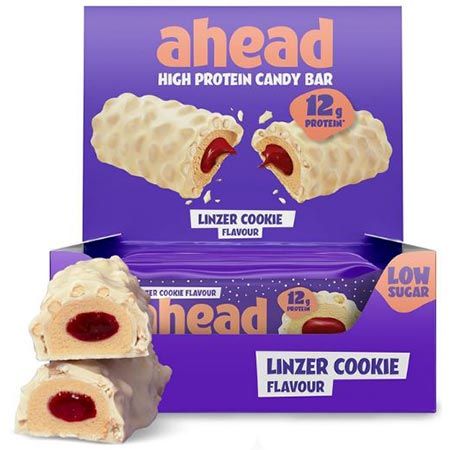 🍫 14er Pack ahead Linzer Cookie Protein Riegel für 27,19€ (statt 32€)