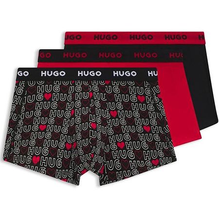 🩳 3er Pack HUGO Triplet Design Boxershorts ab 23,80€ (statt 36€)