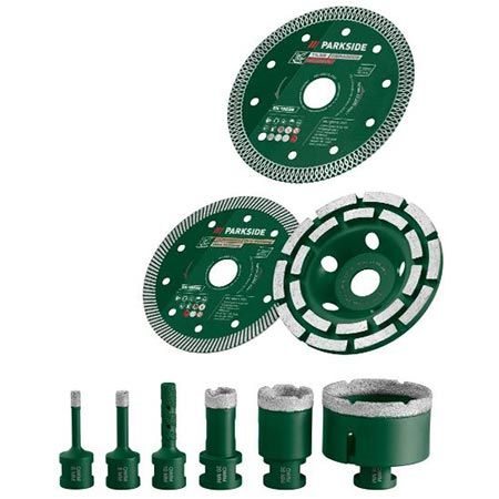 🧰 Parkside Fliesen Werkzeugkoffer, 9 teilig für 35,94€ (statt 56€)