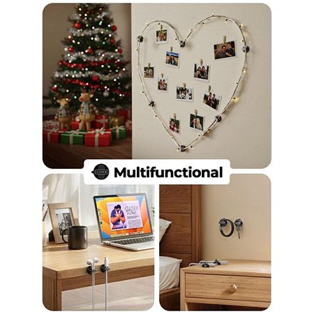 🔌 8er Pack Lisen Kabelhalter mit Magnet & Klebepad für 5,59€ (statt 10€)