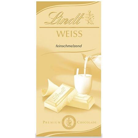 🍫 4x Lindt Weiße Tafel Schokolade, je 100g ab 10,26€ (statt 14€)