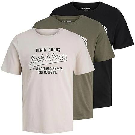 👕 3er Pack Jack & Jones JJEthan T-Shirts für 22,99€ (statt 32€)