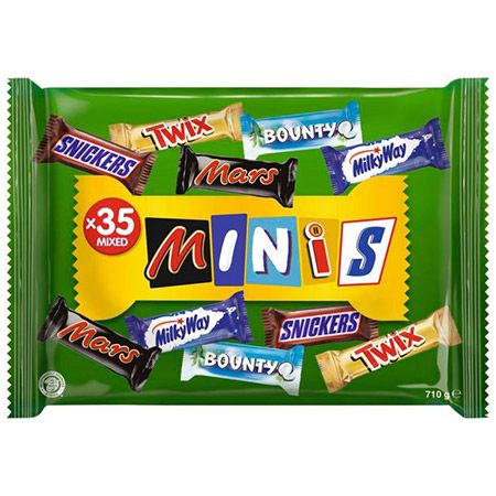 🍫 710g Mixed Minis Schokoladenriegel (35 Stk.) ab 6,45€ (statt 10€)