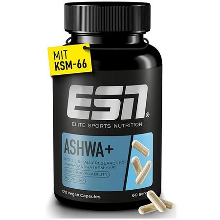 💊 120er Pack ESN Ashwa+ (Ashwagandha) Kapseln ab 16,72€ (statt 26€)