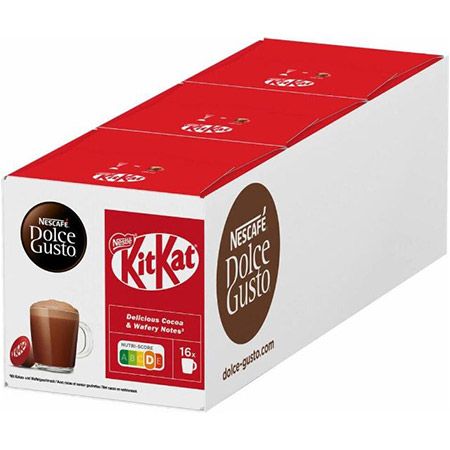 🔥 9 x 16er Pack Nescafe Dolce Gusto Kit Kat Kapseln ab 11,97€ (statt 63€)