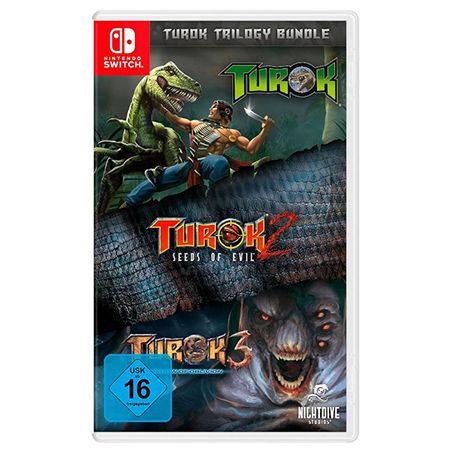 🎮 Turok Trilogy Bundle für Nintendo Switch für 24,99€ (statt 32€) 🎮 Turok Trilogy Bundle für Nintendo Switch für 24,99€ (statt 32€)