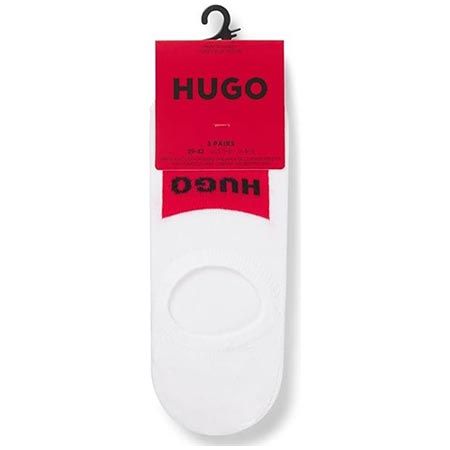 🧦 3er Pack HUGO LC Label CC Füßlinge in Weiß oder Schwarz für 13,99€ (statt 20€)