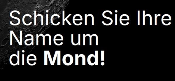 đ Eigenen Namen mit der Artemis II um den Mond schicken đ Eigenen Namen mit der Artemis II um den Mond schicken