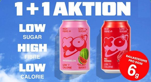 Couponplatz: Eine Dose XO Soda kaufen & eine gratis dazu