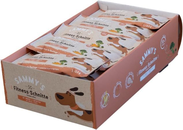 🐕 20er Pack Sammy´s Hunde Fitness Schnitte mit Brokkoli & Karotten ab 10€ (statt 15€)