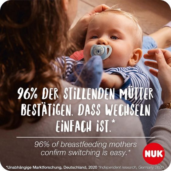 👶🏻 4er Pack NUK Star Day & Night Babyschnuller für 5,98€ (statt 14€)