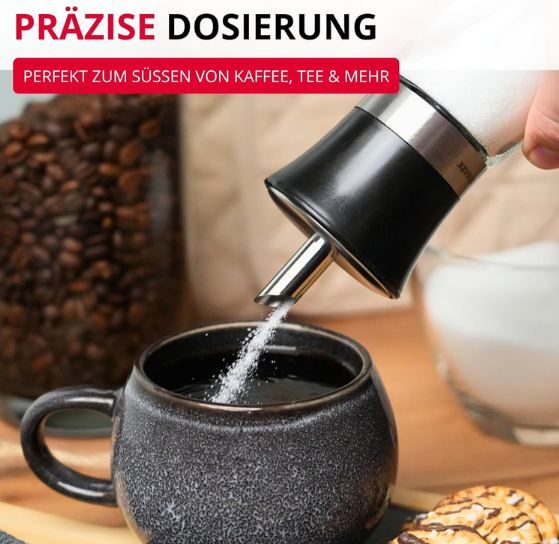 🧂 Westmark Zuckerdosierer aus Glas & Edelstahl, 190ml für 6,63€ (statt 10€)