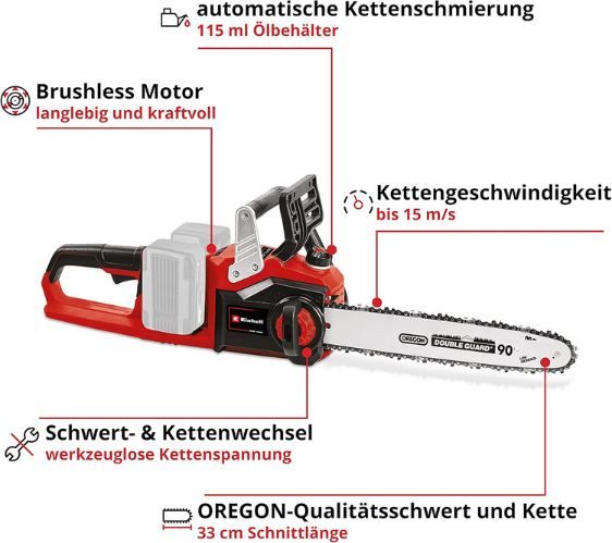 🪚 Einhell GE-LC 36/35 Akku-Kettensäge inkl. Akkus für 172,49€ (statt 268€) 🪚 Einhell GE LC 36/35 Akku Kettensäge inkl. Akkus für 172,49€ (statt 268€)