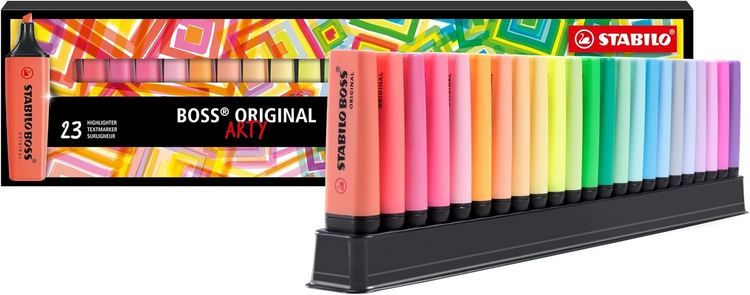 ✍🏻 23er Set Stabilo Boss Original Arty Textmarker für 17,60€ (statt 22€) ✍🏻 23er Set Stabilo Boss Original Arty Textmarker für 17,60€ (statt 22€)