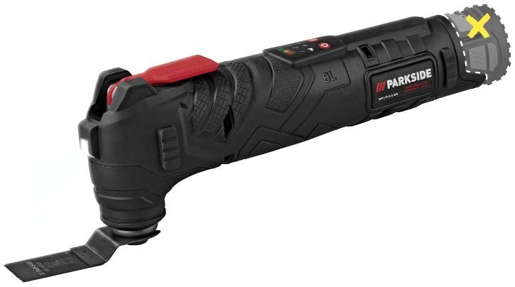 🧰 Parkside Performance PPMFWA 12 A1 Akku Multifunktionswerkzeug für 45,94€ (statt 66€)