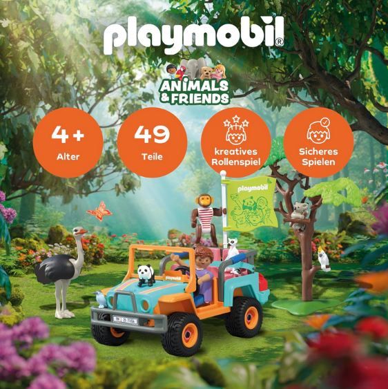 🛻 Playmobil 71854 Animals & Friends Bunter Geländewagen für 19,99€ (statt 32€) 🛻 Playmobil 71854 Animals & Friends Bunter Geländewagen für 19,99€ (statt 32€)