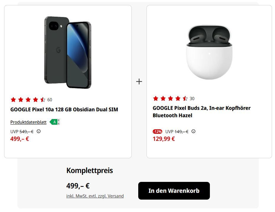 📱⌚ Media Markt Google Days: Smartphones, Buds, Watches & mehr knallhart reduziert