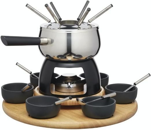 🥘 Artesa Fondue Set mit Lazy Susan Drehteller, 22 tlg. für 53€ (statt 72€)