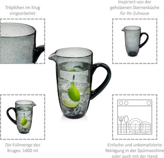 🏺 Sänger London Glaskaraffe mit 1,15L für 29,99€ (statt 35€) 🏺 Sänger London Glaskaraffe mit 1,15L für 29,99€ (statt 35€)