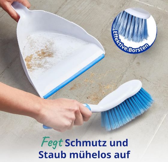🧹 Spontex Kehrset mit Handfeger & Schaufel für 5,75€ (statt 10€)