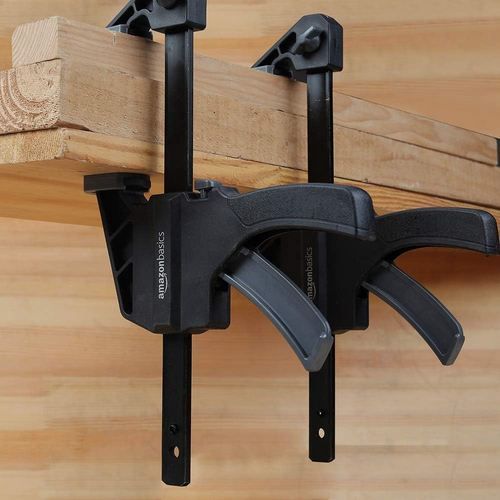 🗜️ 6er Pack Amazon Basics Einhandzwingen (2x 10,16cm + 4x 15,24cm) für 16,73€ (statt 20€)