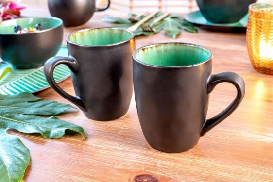 ☕ 4er Set Sänger Palm Beach Steingut Kaffeebecher für 29,74€ (statt 40€) ☕ 4er Set Sänger Palm Beach Steingut Kaffeebecher für 29,74€ (statt 40€)